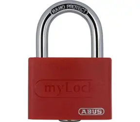 ABUS MyLock T65AL czerwony / Kłódka / SL 5