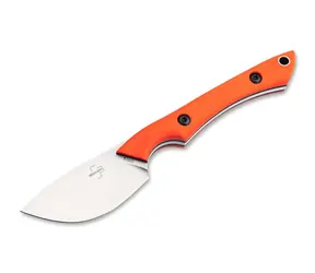 Boker PLUS MUK Orange / Nóż z ostrzem stałym / Stal 14C28N / Ostrze 6 cm / Rękojeść G10 / Pochwa Kydex