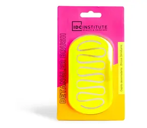 IDC Institute Neonowa szczotka do rozczesywania żółta