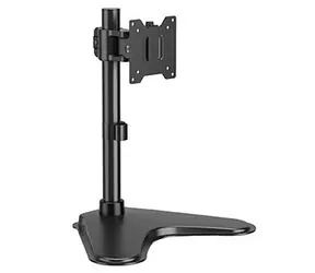 Powerton ERGO BASEO czarny / Uchwyt do monitora / 17-49" / VESA 75x75-100x100 / nośność 20 kg / wolnostojący