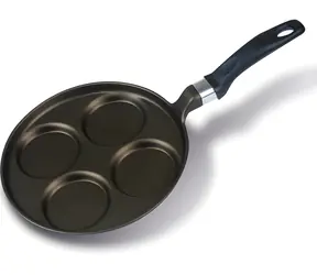 Risoli SAPORELLA / Patelnia do naleśników / 25 cm / odlew aluminiowy / powierzchnia nieprzywierająca