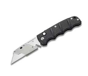 Boker Kalashnikov Boxcutter czarny / Nóż kieszonkowy / Stal 420J2 / Ostrze 7,7 cm / Rękojeść aluminiowa / Wymienne ostrze