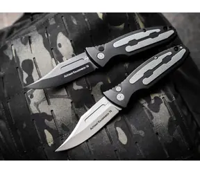 Böker PLUS Kalashnikov 74 Auto / Scyzoryk / Stal D2 / Ostrze 8,5 cm / Automatyczne otwieranie / Rękojeść aluminiowa