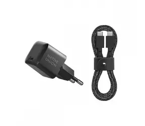 Ładowarka Native Union GaN 30W czarna / Ładowarka / USB-C / Power Delivery / + kabel USB-C