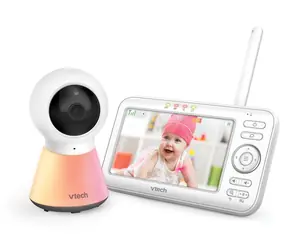 VTech VM5254 / Elektroniczna niania / Wyświetlacz 5" / Adaptacyjna lampka nocna / Zasięg 300 m