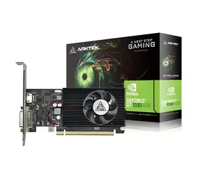 ARKTEK GeForce GT 1030 4GB / Karta graficzna / 1379 MHz / 4GB DDR4 / 64-bit / PCIe 3.0 / HDMI + DVI