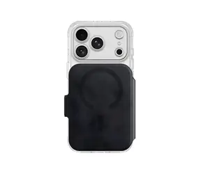 Zestaw obiektywów AmazingThing Titan Pro z klapką w kolorze czarnym / Etui z klapką i portfelem / MagSafe / iPhone 18 Pro Max