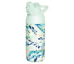 Farba akrylowa Quokka Tide / Butelka sportowa / Stal nierdzewna / 700 ml / Z dzióbkiem do picia