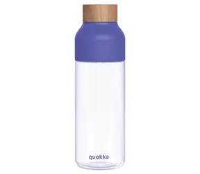 Butelka QUOKKA Tritan Ice 720 ml, ciemnofioletowa / Otwór w korpusie butelki / Bez BPA