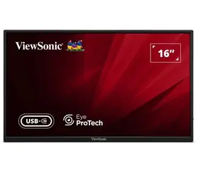 16" ViewSonic VA1650 czarny / Monitor / IPS / 1920 x 1080 / 16:9 / 60 Hz / HDMI