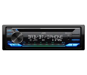 JVC KD-DB922BT czarny / Radio samochodowe / Bluetooth / USB / Wyświetlacz LCD / 200 W