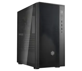 Silverstone FARA R1 V2 czarna / obudowa PC / Midi-Tower / ATX / szkło hartowane / 2x USB 3.2 Gen 1 + 1x USB 2.0