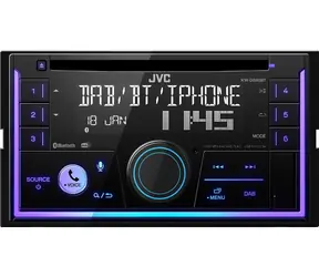 JVC KW-DB95BT czarny / Radio samochodowe / 2DIN / CD / DAB+ / Bluetooth / USB