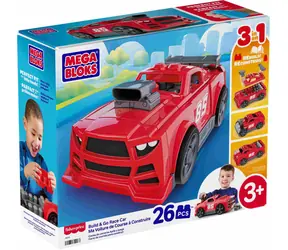 Mega BLOKS Zestaw konstrukcyjny Samochód wyścigowy 3 w 1 / 26 elementów / od 3 lat