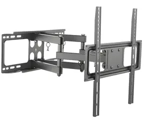 Mocowanie światłowodowe SOLID-1, czarne / uchwyt do telewizora / 32-65" / nośność 40 kg / VESA 75x75-400x400