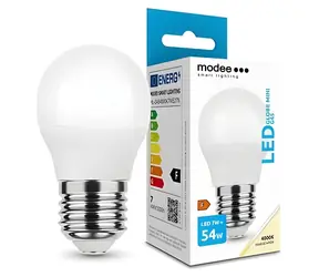 Żarówka LED Modee Mini Globe E27 7W zimna biel / Żarówka tradycyjna / 700 lm / 4000K / zamiennik 54W