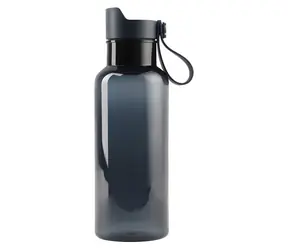 Vinga Balti blue / Butelka sportowa / 600 ml / z recyklingowanego PET / z nakrętką push cap