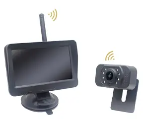 KEETEC TFT4AW / Kamera cofania / Bezprzewodowa 2,4 GHz / Monitor 4,3" / Oświetlenie IR / IP68