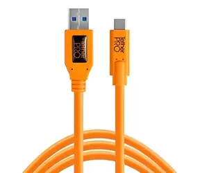 Kabel Tether Tools USB 3.0 - USB-C pomarańczowy / Kabel / 4,6 m