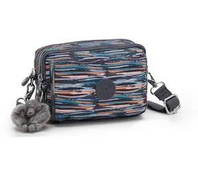 Kipling ABANU MULTI Mineral Stripes / Saszetka biodrowa / Torba na ramię i nerka 2w1 / Wodoodporny poliamid