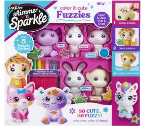 Zestaw do malowania/kolorowania zwierzątek MAC TOYS Cra-Z-Art / Zmywalny wodą / od 6 lat