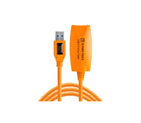 Tether Tools TetherPro pomarańczowy / Przedłużacz / USB 3.0 AA / Aktywny / 5 m