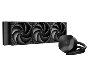 DEEPCOOL LE360 V2 ZERO DARK czarny / chłodzenie wodne procesora AIO / 3x 120 mm / ARGB / AMD + Intel