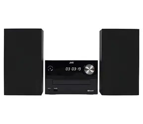 JVC UX-C25DAB czarny / Mikrosystem / Bluetooth 4.2 / 14 W RMS / USB