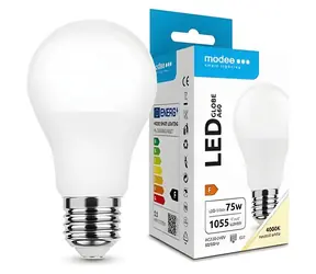 Modee E27 11W A60 zimna 4000K / Żarówka żarowa / 1055 lm / zamiennik 75W / 25000h