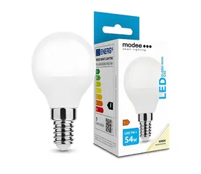 Modee Mini Globe E14 7W / Żarówka / zamiennik 54W / zimna biel 4000K / 700 lm