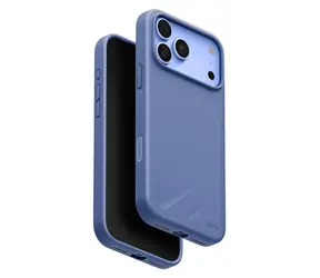 UNIQ Lino Pebble blue / Etui / Apple iPhone 17 Pro Max, 18 Pro Max / Płynny silikon