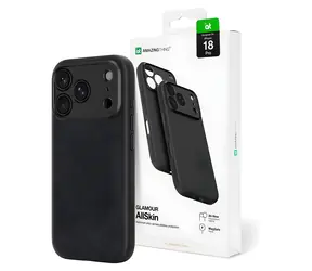 AmazingThing Glamour AllSkin iPhone 18 Pro czarny / Etui / Ochrona aparatu / Kompatybilny z MagSafe