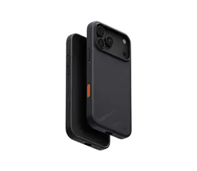 UNIQ Lino iPhone 17 Pro Max/18 Pro Max Grafitowy / Etui ochronne / Silikon / Odporność na upadek z wysokości 2,5 m