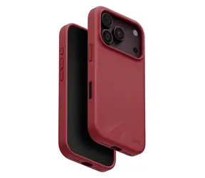UNIQ Lino iPhone 17 Pro/18 Pro żurawinowy czerwony / Etui ochronne / Silikon / Odporność na upadek z wysokości 2,5 m