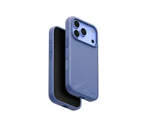 UNIQ Lino iPhone 17 Pro/18 Pro Niebieski / Etui ochronne / Silikon / Odporność na upadek z wysokości 2,5 m