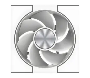 darkFlash DM8 LINE biały / Wentylator / 120 mm / Podświetlenie ARGB / PWM / 800-1600 obr./min / 58 CFM
