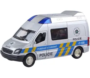 SPARKYS Rescuers Model samochodu Policja Mercedes-Benz / 1:36 / Metal / Światło i dźwięk