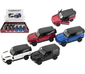 SPARKYS Metalowy model Land Rover Defender 90 / Metalowy / Nakręcany / od 3 lat