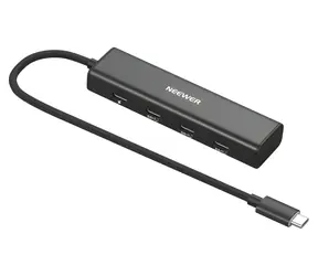 Neewer PS020E / hub USB-C / 4w1 / 4X USB-C / 10 Gbps / 100W PD / zimna stopka