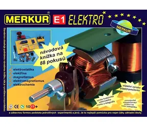 Zestaw konstrukcyjny Merkur E1 Elektryczny / 30 elementów / metalowy / od 10 lat