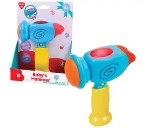 PLAYGO Młotek elektroniczny / Plastik / 2x AAA / od 6 miesięcy