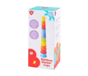 Kubeczki składane PLAYGO / 10 szt. / Plastikowe / od 18 miesięcy