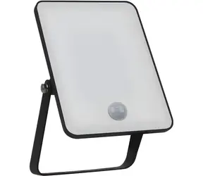 Reflektor LED OSRAM z czujnikiem ruchu 10 W czarny / Oświetlenie zewnętrzne / 950 lm / 4000K / IP65 / aluminium