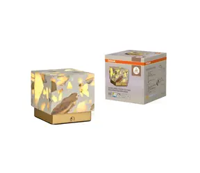 OSRAM Lampa stołowa beżowa / Lampa stołowa / Zintegrowana dioda LED / Ściemnialna / 2700-4500K / IP20