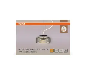 OSRAM LED 32W czarny / Lampa sufitowa / 2500lm / 3000K / IP20