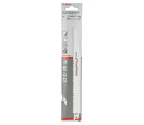 BOSCH 2608657610 / Zestaw brzeszczotów S 1110 VF / Do drewna i metalu / 225 mm / Głębokość cięcia 175 mm / 5 szt.