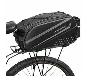 Torba rowerowa Wozinsky Bike Carrier Bag Black / Torba rowerowa / z długim paskiem na ramię