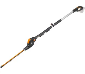 WORX WG252E.9 / Akumulatorowa nożyca do żywopłotu / Długość prowadnicy 45 cm