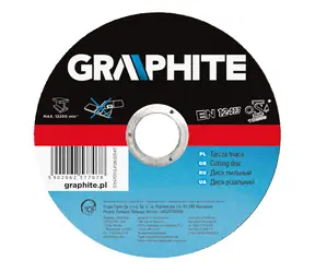 Graphite 57H719 / Tarcza tnąca do metalu / średnica 230 x 22 mm / szerokość 1,9 mm