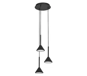 Lampa sufitowa LED OSRAM 13W czarna / Lampa sufitowa / 500 lm / 3000K / IP20